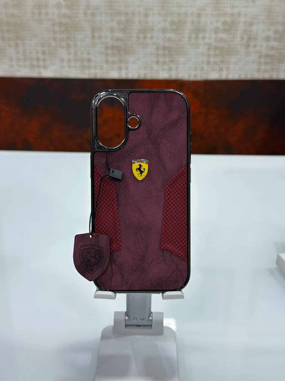 iPhone 17 – Premium Luxury Leather Back Cover